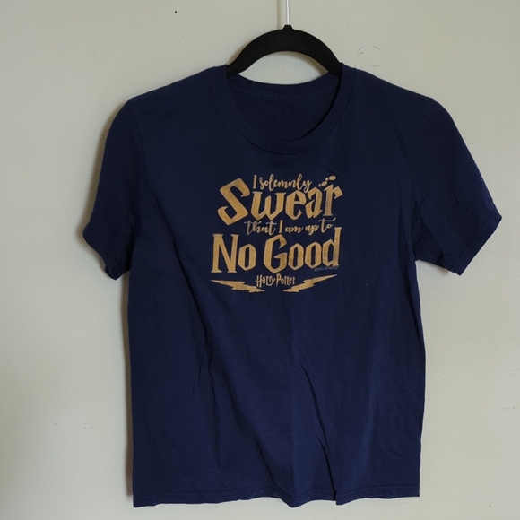 Other - 3 for $10 Bundle Sale! Harry Potter I Solemnly Swear I Am Up to No Good Shirt L